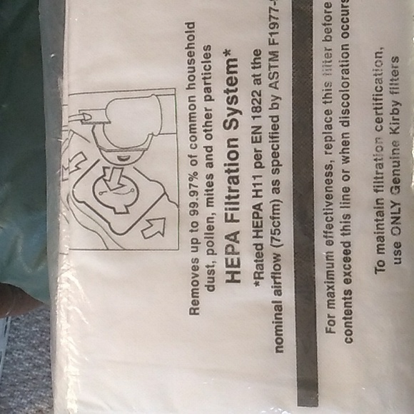 NWT  Kirby Replacement Filters Micron Magic Set 3 NEW - Picture 2 of 7